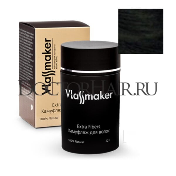 Камуфляж для волос Vlassmaker (черный)