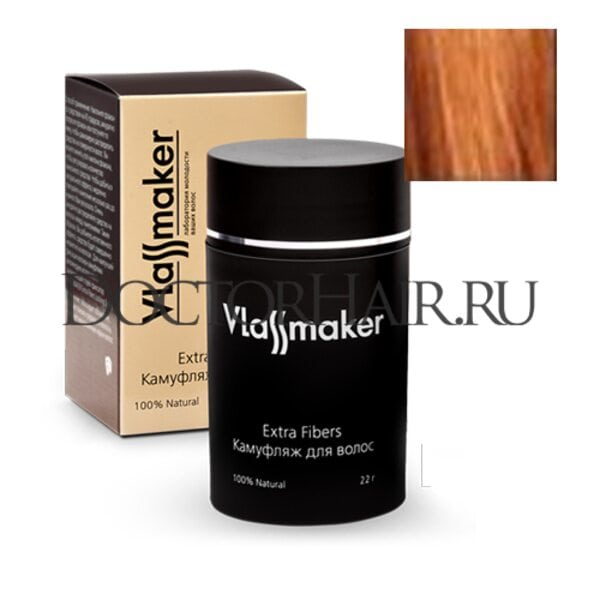 Камуфляж для волос Vlassmaker (рыжий)