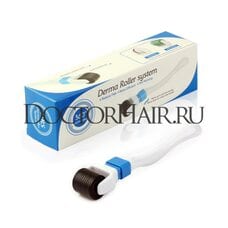 Поворотный Мезороллер DRS, мезороллер для домашнего использования для лица, волос и тела 600 игл 0,3 мм