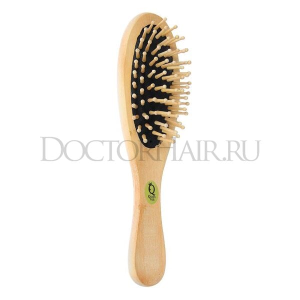 Расчёска массажная деревянная (овальная), расческа для волос, щетка для волос, расческа из дерева