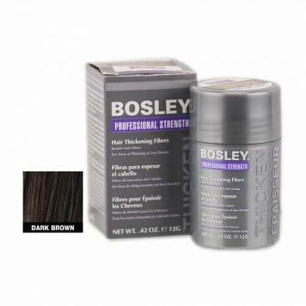 Купить Bosley кератиновые волокна - темно-коричневые фото 