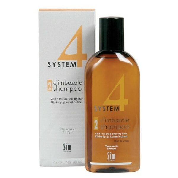 Шампунь Система 4 терапевтический № 2 для сухих волос с Климбазолом, Sim Sensitive System 4 Climbazole Shampoo 2, 215 мл