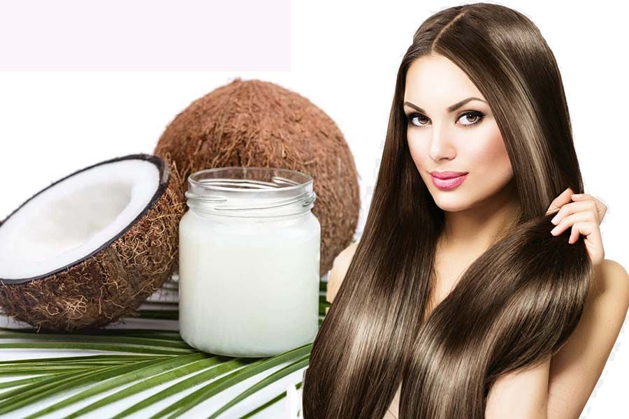 применение кокосового масла для волос
